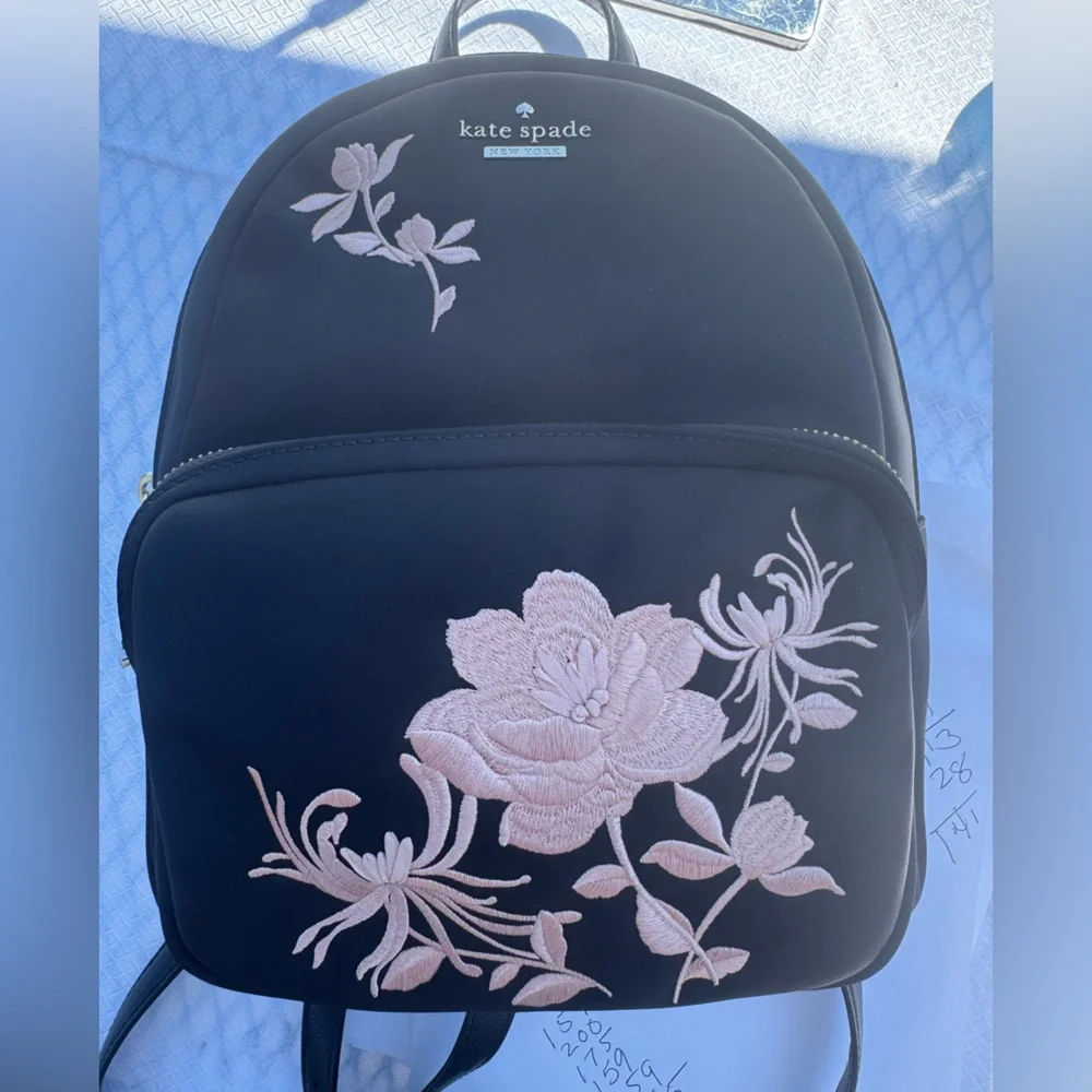 Kate Spade New York Dawn Place Embroidered Small Noria Backpack - Picture 3 of 6